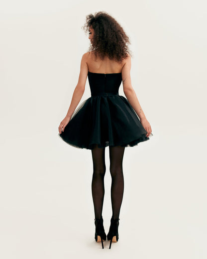 CLASSY BLACK BODYSUIT, XO XO