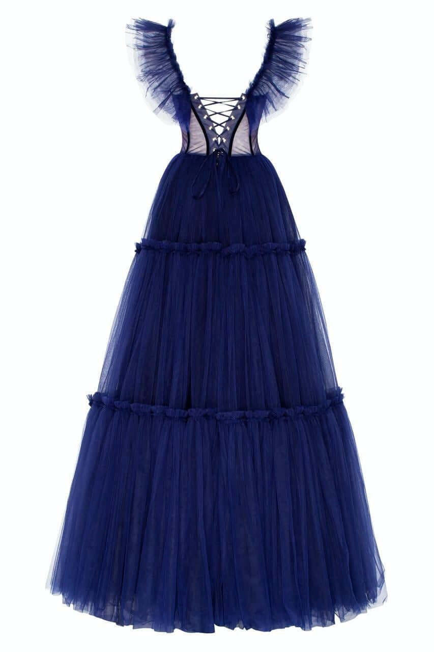 ELEGANT OFF-THE-SHOULDER MAXI DRESS