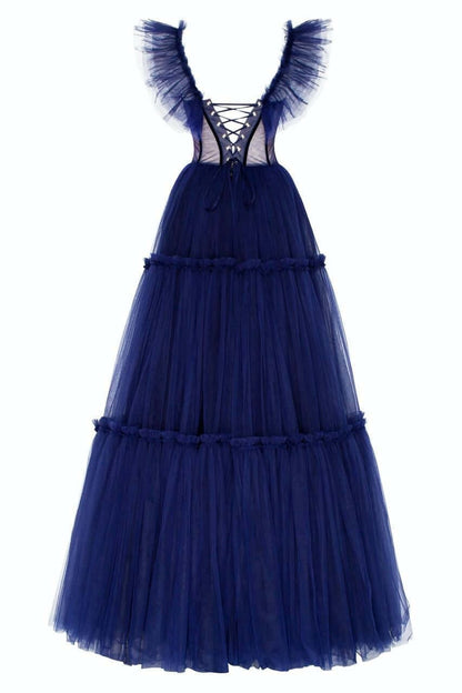 ELEGANT OFF-THE-SHOULDER MAXI DRESS