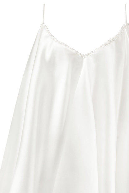 WHITE BABYDOLL DRESS