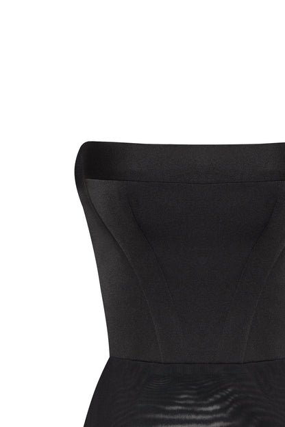 CLASSY BLACK BODYSUIT, XO XO