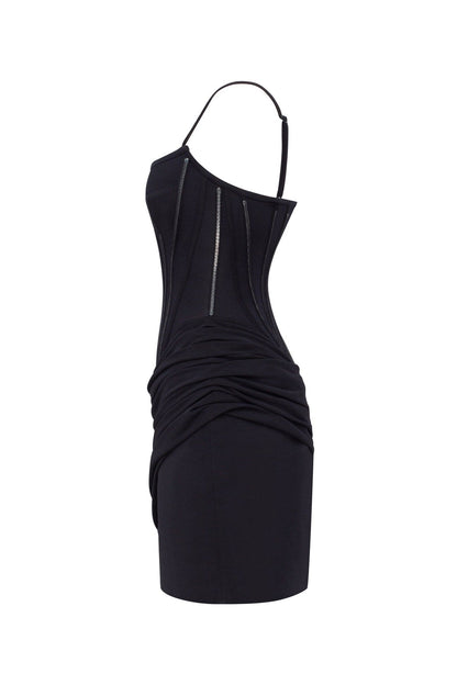 CHIC FITTED CORSET MINI DRESS, PARISIENNE