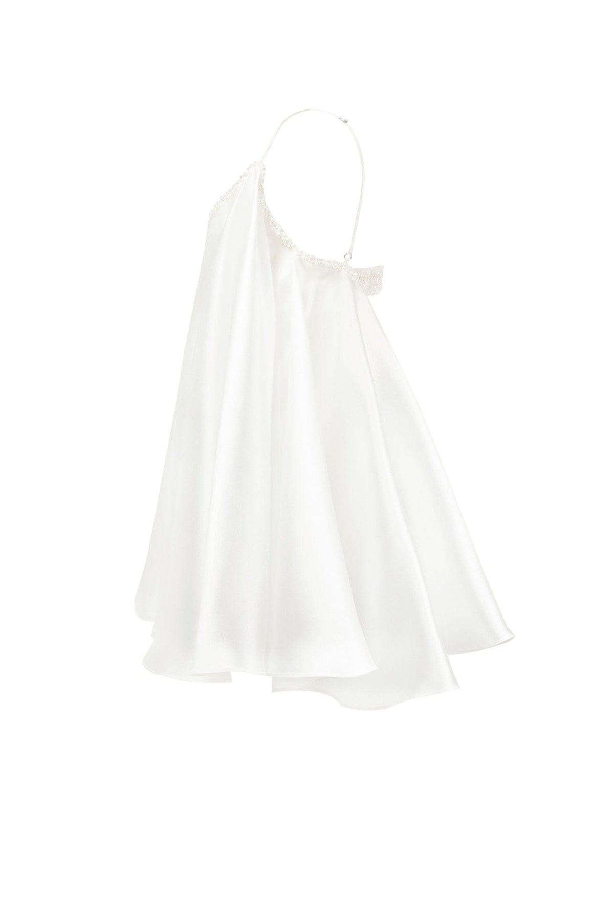 WHITE BABYDOLL DRESS