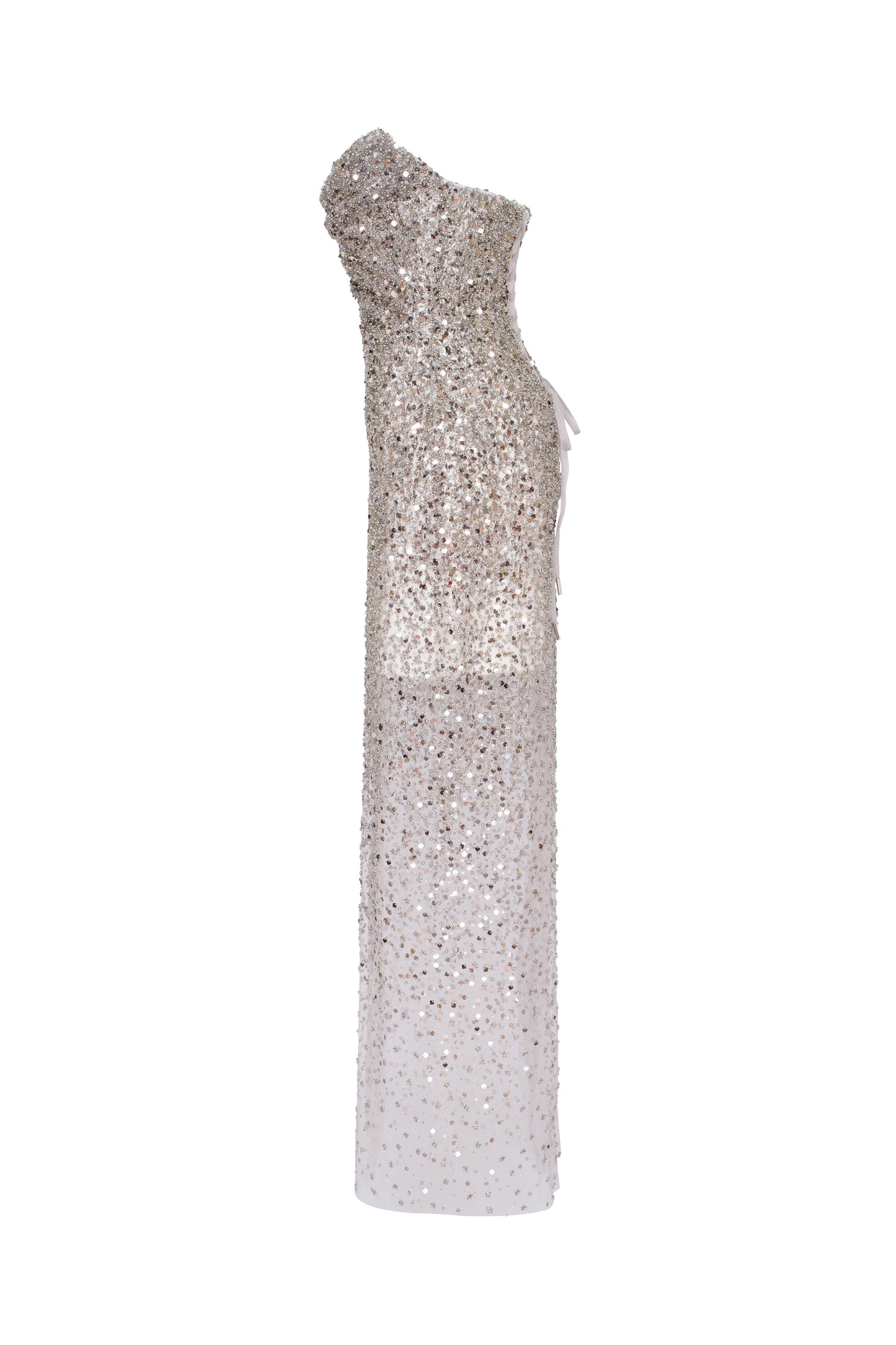 ENTRANCE WORTHY SEQUINED MAXI DRESS
