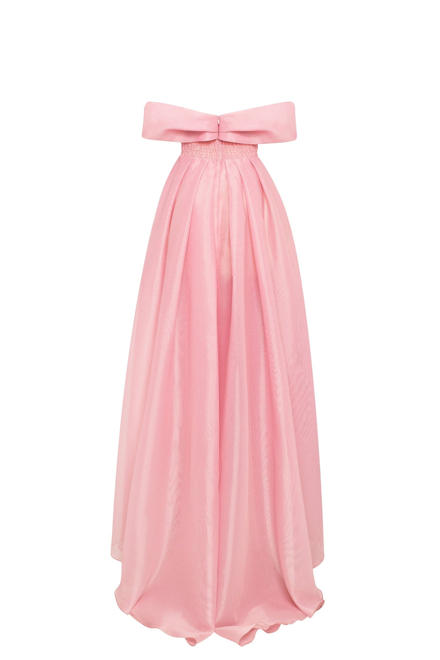 EDEN GARDEN MISTY ROSE OFF SHOULDER MAXI DRESS