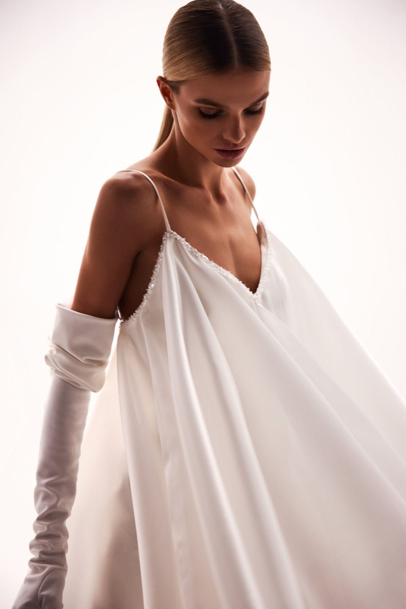 WHITE BABYDOLL DRESS – Amalthrea