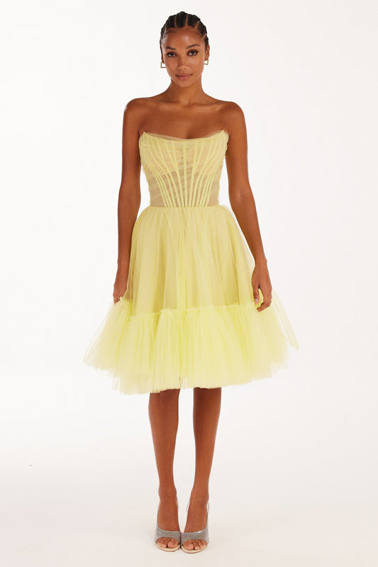 MARIGOLD TULLE DRESS