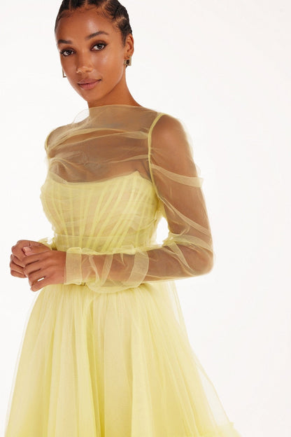 MARIGOLD TULLE DRESS