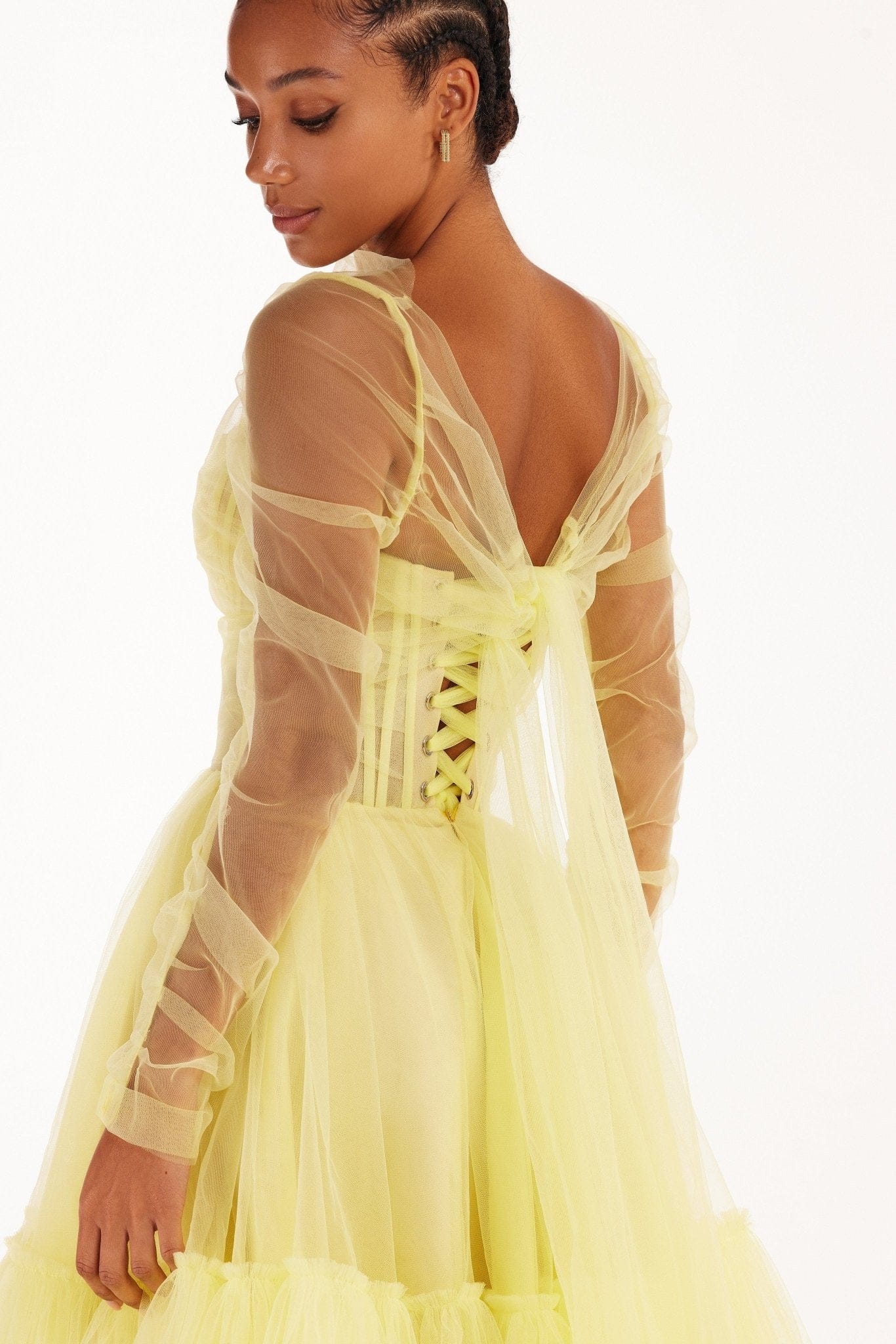 MARIGOLD TULLE DRESS