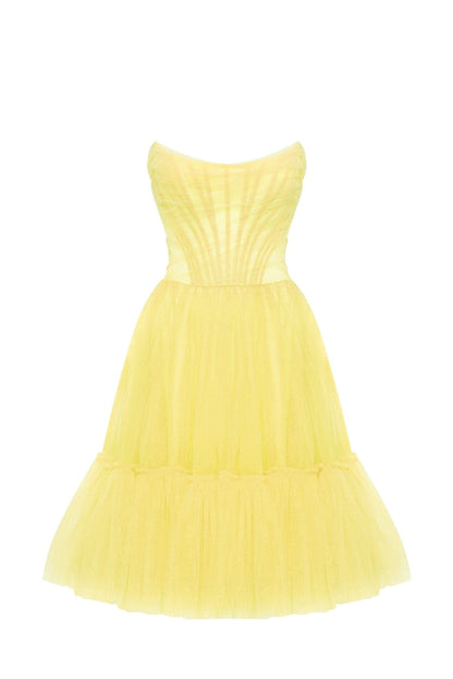 MARIGOLD TULLE DRESS