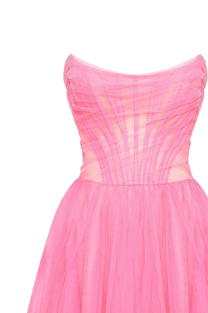 ALL IN PINK TULLE DRESS