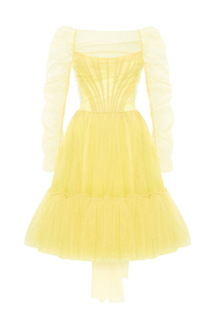 MARIGOLD TULLE DRESS