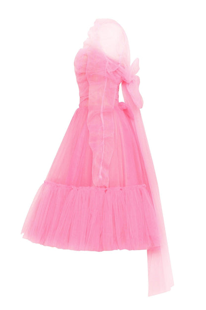 ALL IN PINK TULLE DRESS