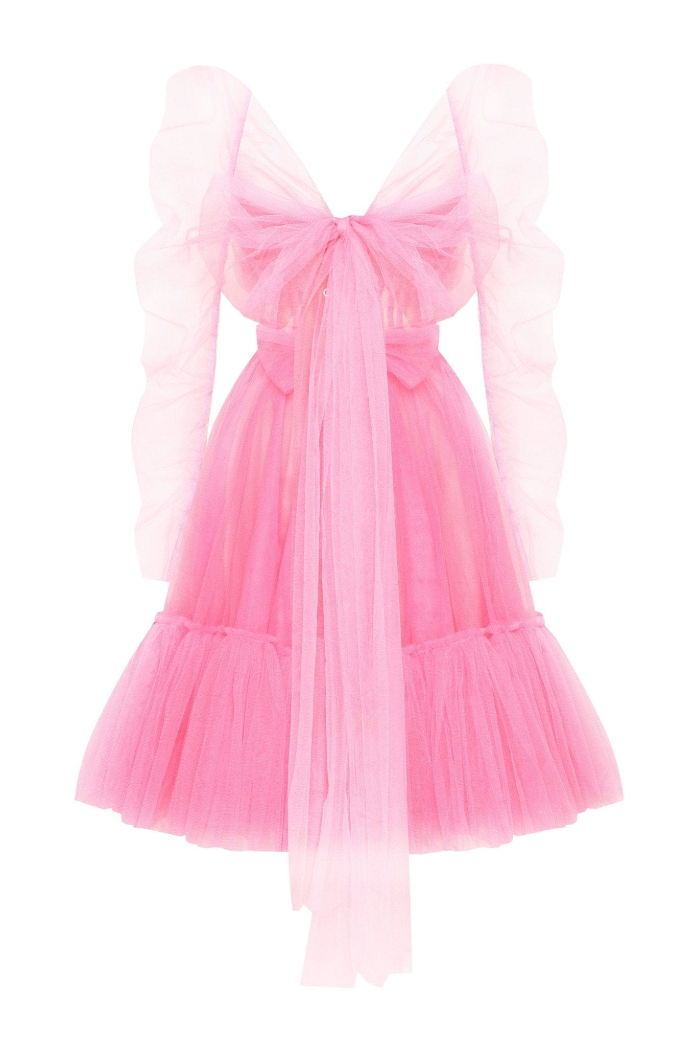 ALL IN PINK TULLE DRESS