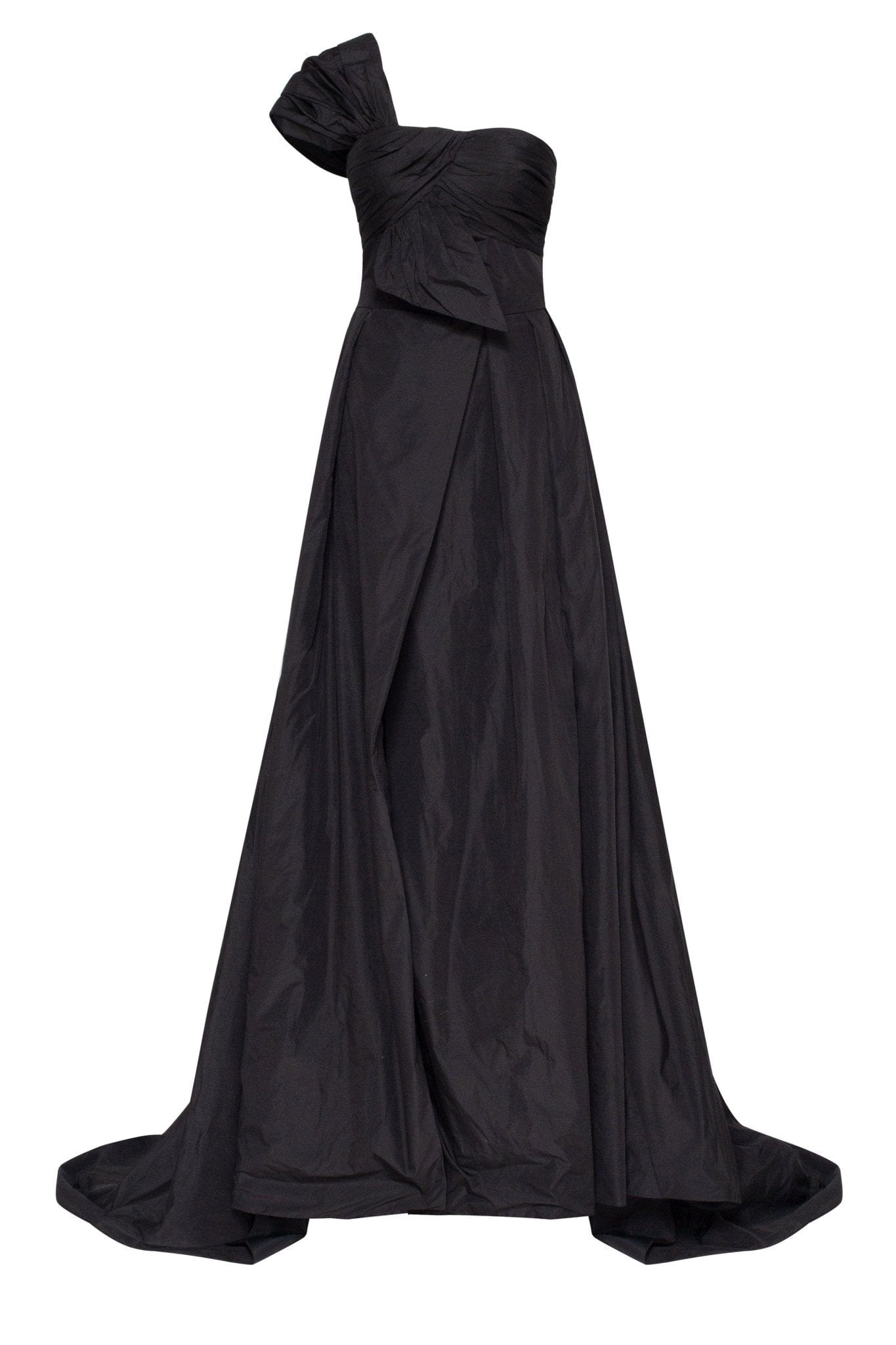 NERO TAFFETA EVENING GOWN