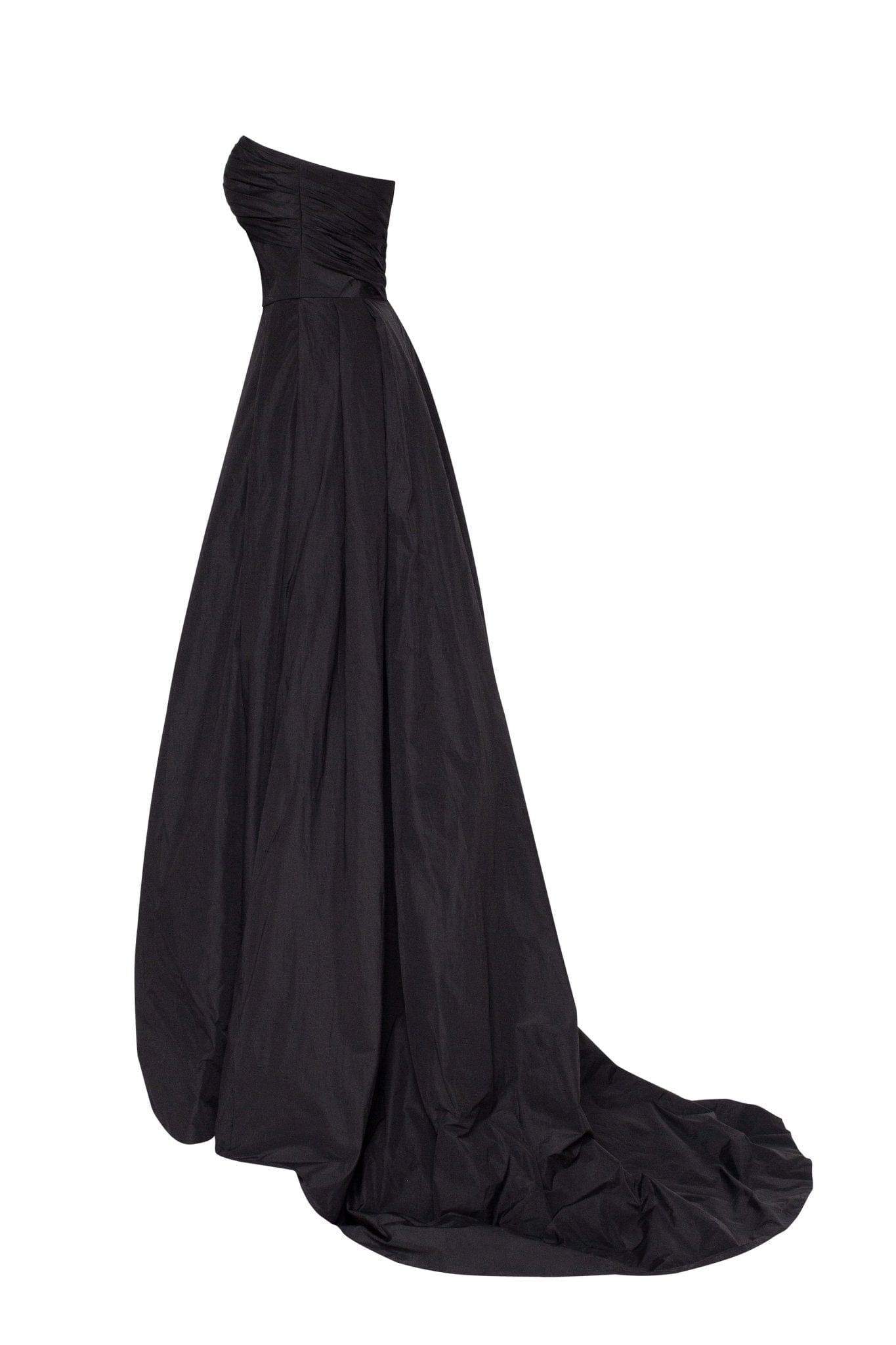 NERO TAFFETA EVENING GOWN