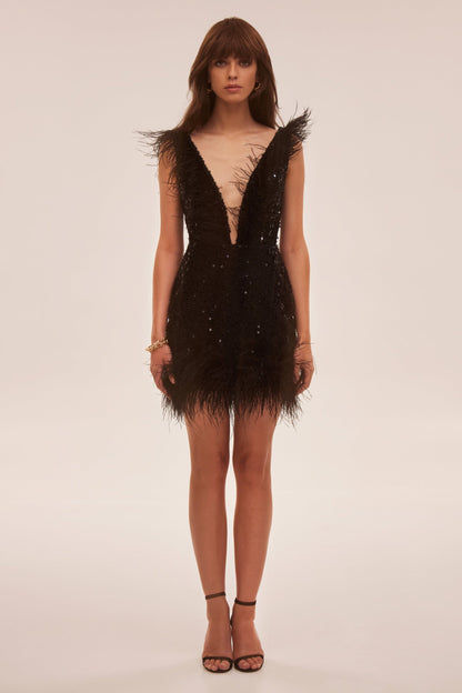 BLACK SWAN COCKTAIL DRESS