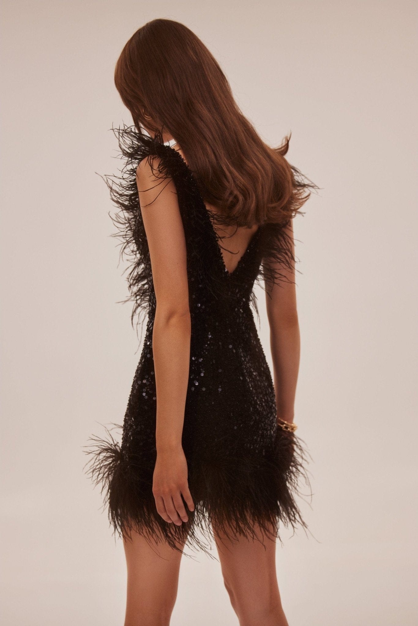BLACK SWAN COCKTAIL DRESS - L BLACK SWAN COCKTAIL DRESS - L