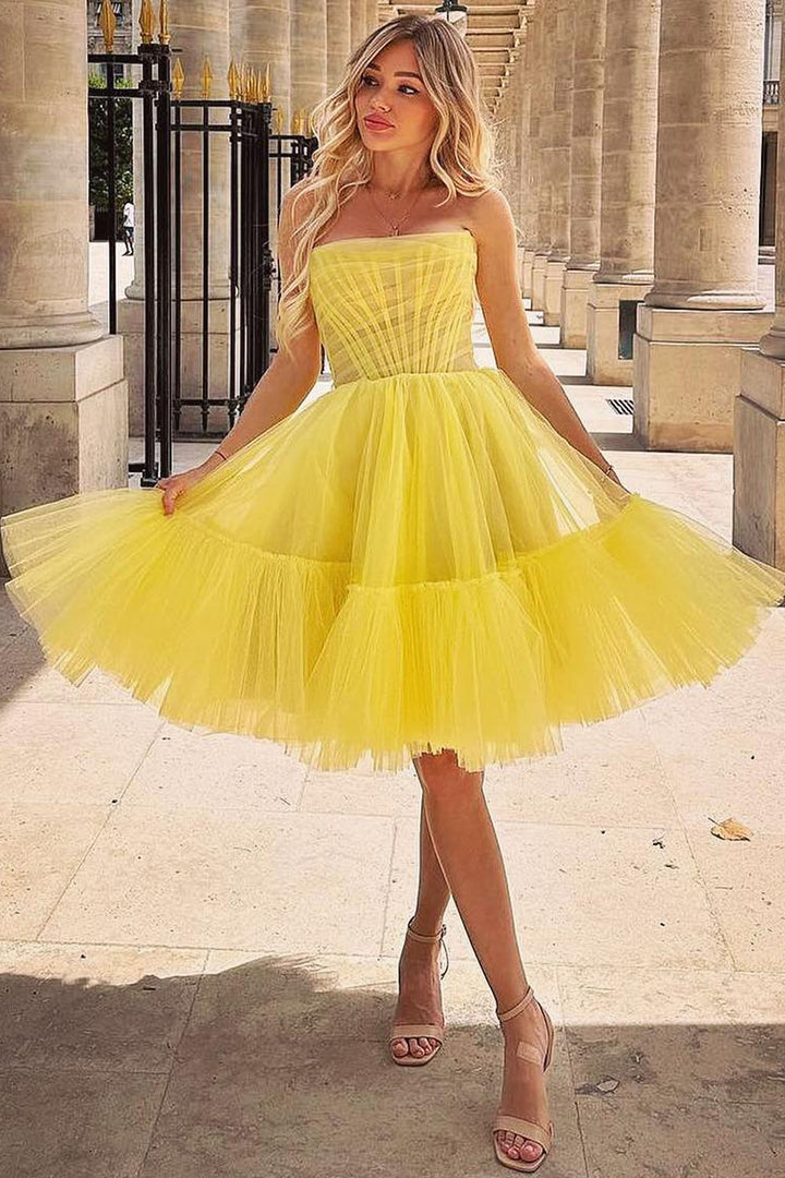 MARIGOLD TULLE DRESS